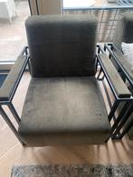 2 identieke fauteuils zgan, Ophalen, 75 tot 100 cm, Zo goed als nieuw, Metaal