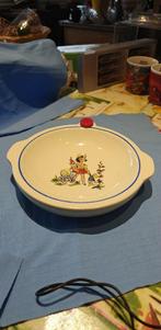 bord warmhoud bord kind in keramiek vintage, Ophalen of Verzenden