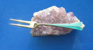 Zilveren David Anderson cocktail vorkje 925/1000 beschikbaar voor biedingen