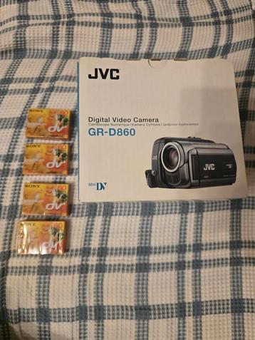 JVC GR-D860 Mini DV Camcorder - Getest & Werkend! beschikbaar voor biedingen