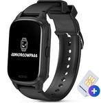 JuniorCompass 4G Smartwatch, Zwart, Ophalen of Verzenden, Zo goed als nieuw, Waterdicht