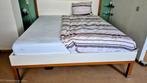 Twee persoons  bed, Ophalen, Tweepersoons, Hout, 200 cm