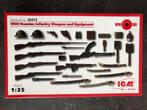 Bouwdoos 1:35 ICM WW1 Russian Infantry Weapons & Equipmen, Ophalen of Verzenden, Nieuw, 1:35 tot 1:50, Figuur of Figuren
