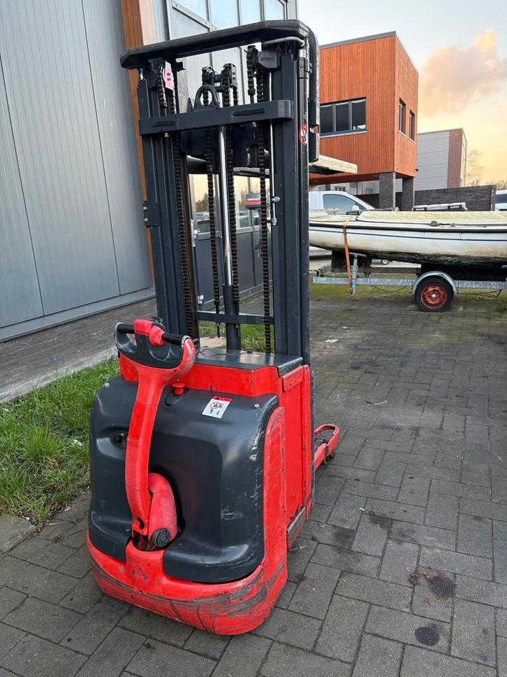 Linde 16I, stapelaar 1600 kg met initiele heffing, Zakelijke goederen, Machines en Bouw | Heftrucks en Intern transport, Stapelaar
