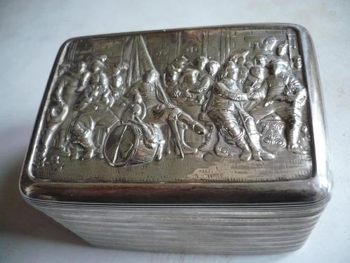 Schitterende antieke Hollands gekeurde zilveren theebus, Antiek en Kunst, Antiek | Goud en Zilver, Zilver, Ophalen of Verzenden