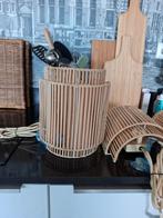 3 Karwei Wandlampen - Zo Goed Als Nieuw, Huis en Inrichting, Lampen | Wandlampen, Ophalen of Verzenden, Zo goed als nieuw, Hout