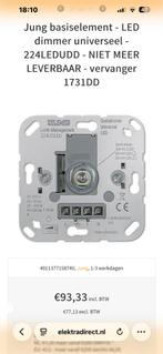 JUNG 224LEDUUD dimmer, Verzenden, Nieuw, Schakelaar