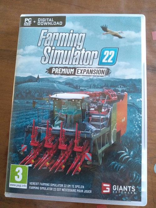 Farming Simulator 22 - Premium Expansion PC - Nieuw, Spelcomputers en Games, Games | Pc, Nieuw, Simulatie, 1 speler, Vanaf 3 jaar