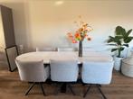 Eettafel van Kas20 / Fenix - kleur Bianco Dover, Ophalen, 200 cm of meer, 50 tot 100 cm, Zo goed als nieuw