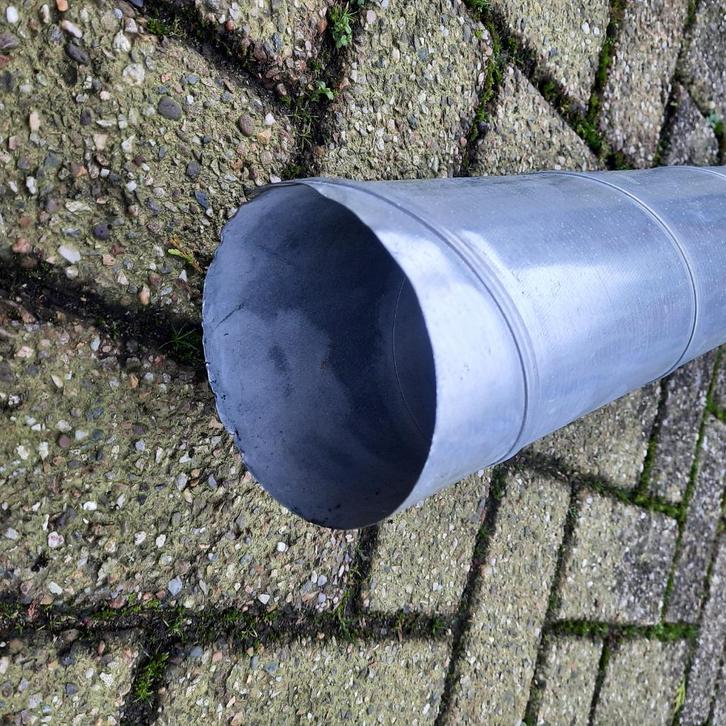 Spiro buis Ø 100 mm 3000 mm lang, Doe-het-zelf en Verbouw, Buizen en Afvoer, Overige typen, Minder dan 2 meter, 80 mm of meer