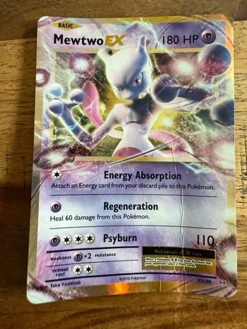 Mewtwo ex beschikbaar voor biedingen
