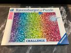 Ravensburger puzzel 1000 stukjes Glitter, Ophalen of Verzenden, 500 t/m 1500 stukjes, Zo goed als nieuw