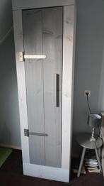 Steigerhout kledingkast met evt peuterbed, Huis en Inrichting, Kasten | Kledingkasten, Ophalen, Gebruikt, 50 tot 100 cm, 150 tot 200 cm