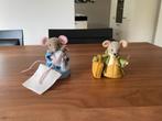 Mama en papa muis met baby (100% wol en vilt), Ophalen of Verzenden, Nieuw