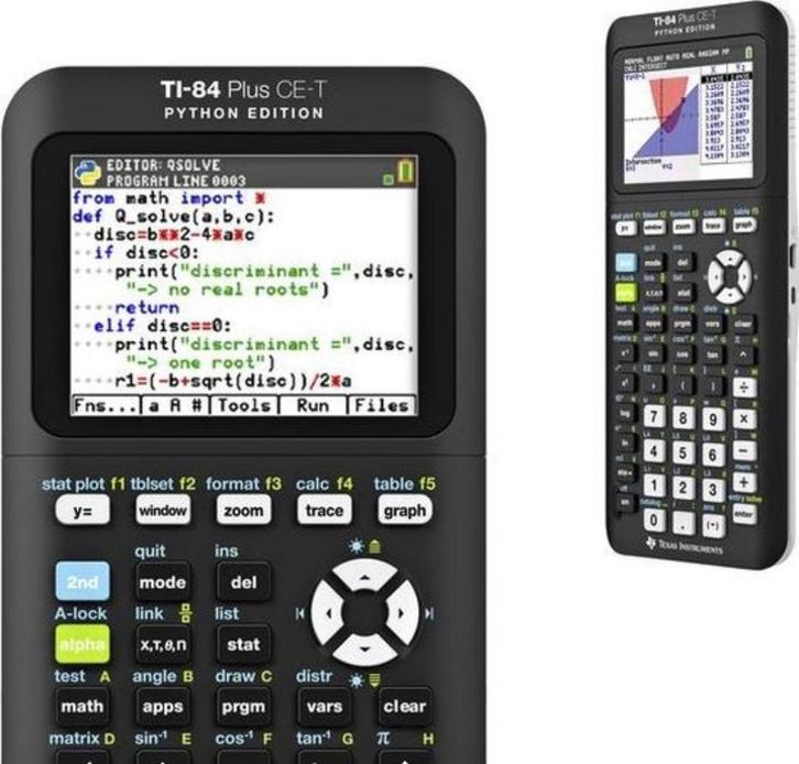 Ti-84 plus CE-T python edition, Diversen, Rekenmachines, Gebruikt, Grafische rekenmachine, Ophalen of Verzenden