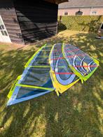 3 windsurfzeilen 4.2/5.0/5.7 Neilpryde, Watersport en Boten, Windsurfen, Ophalen, Zo goed als nieuw, Minder dan 250 cm, Overige typen