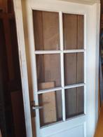 Glazen Binnendeur - Bouwmateriaal, Doe-het-zelf en Verbouw, Deuren en Horren, Gebruikt, 80 tot 100 cm, Binnendeur, Ophalen of Verzenden