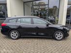 Ford Focus Wagon 1.0 EcoBoost Trend Edition Navi|T.haak!, Auto's, Ford, Euro 6, 1283 kg, Zwart, Origineel Nederlands