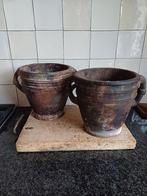 Mooie tetracotta/klei potten afkomstig uit Mexico, Antiek en Kunst, Ophalen of Verzenden