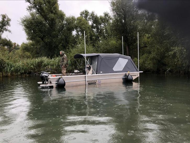Aryn 530E, 6,40m 9,9 Mercury, Watersport en Boten, Hengelsport | Karpervissen, Gebruikt, Overige typen, Ophalen