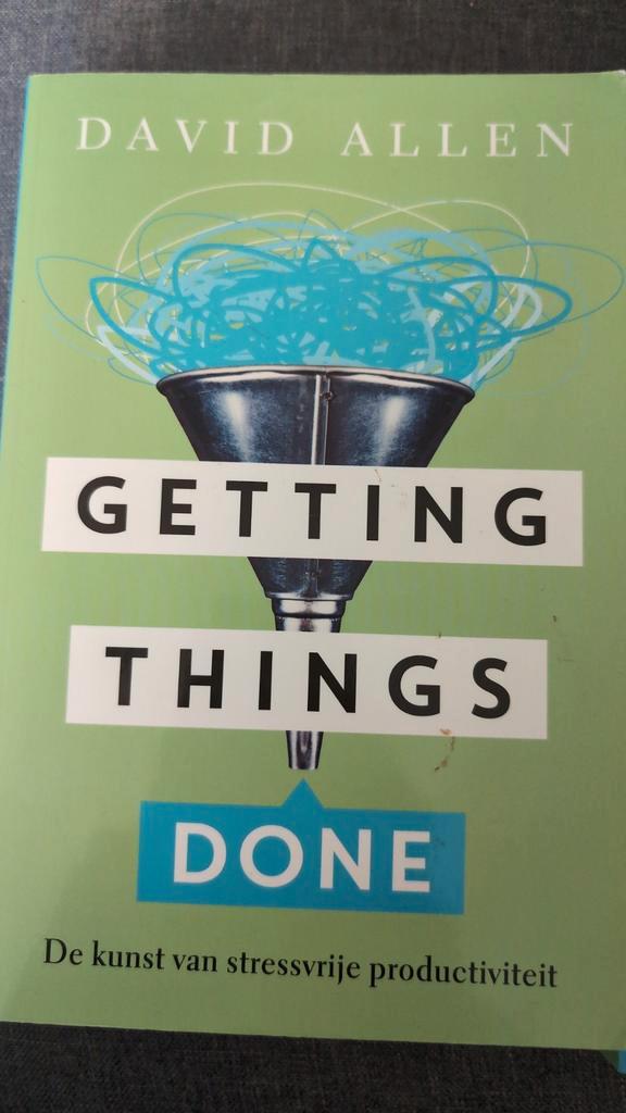 Getting Things Done - David Allen, Boeken, Advies, Hulp en Training, Gelezen, Ophalen of Verzenden