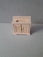 Houten wastafel 1:12, Ophalen of Verzenden, Nieuw, Poppenhuis