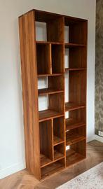 Foucault rack large teak boekenkast roomdivider, Ophalen, Met plank(en), Gebruikt, 200 cm of meer