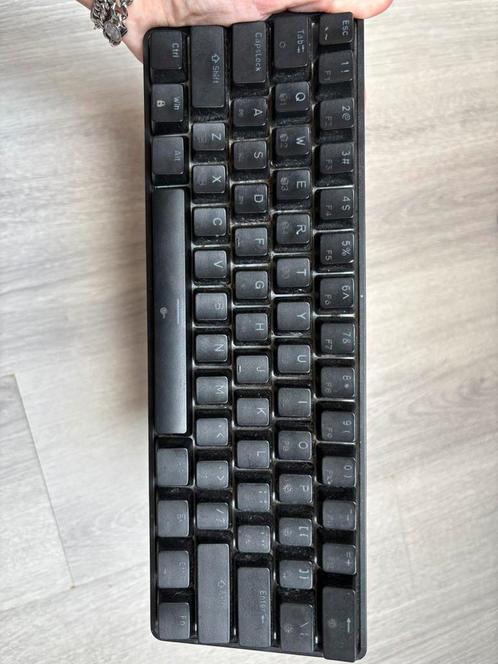 Toetsenbord Dierya DK61E, Computers en Software, Toetsenborden, Gebruikt, Qwerty, Bedraad, Ergonomisch, Gaming toetsenbord, Ophalen of Verzenden