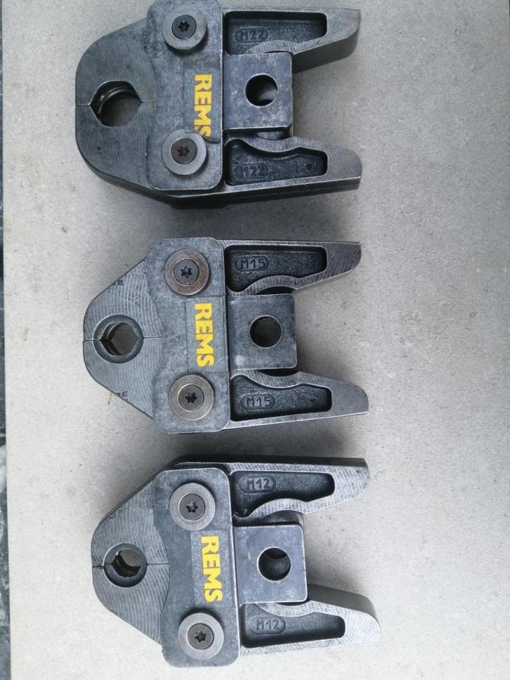 Persbekken voor perstang REMS Uponor, Doe-het-zelf en Verbouw, Gereedschap | Handgereedschap, Zo goed als nieuw, Ophalen of Verzenden