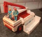 Ambulance Fisher Price rescue met figuren vintage, Kinderen en Baby's, Speelgoed | Fisher-Price, Ophalen, Zo goed als nieuw, Speelset