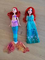 2x Ariel kleine zeemeermin barbie., Ophalen of Verzenden, Gebruikt, Barbie