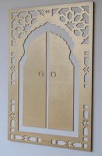 Exclusieve wandpaneel oosterse deur decoratie, Nieuw, Ophalen of Verzenden