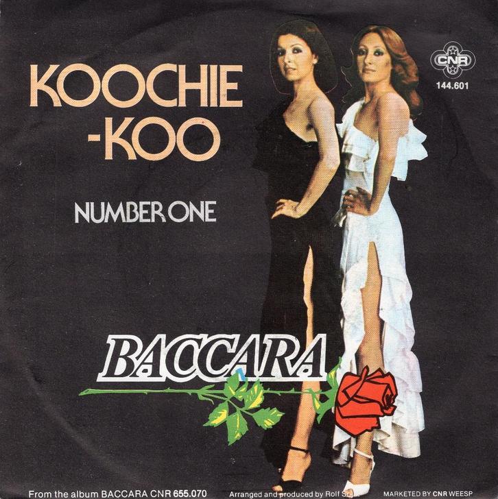 BACCARA  -  Koochie-koo, Cd's en Dvd's, Vinyl Singles, Gebruikt, Single, Pop, 7 inch, Ophalen of Verzenden
