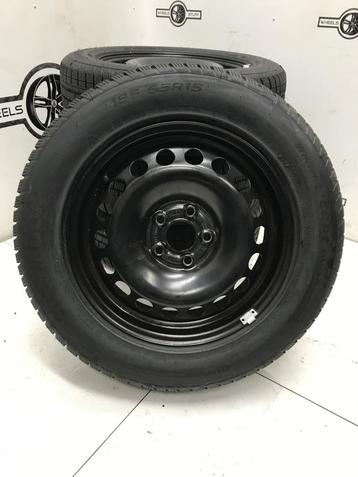VW Polo 2G staal velgen 15"inch winterbanden 5x100 beschikbaar voor biedingen