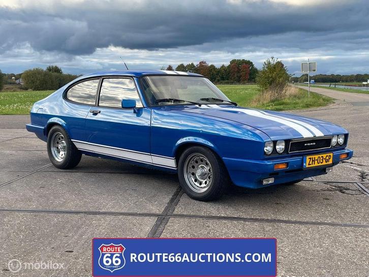 Ford Capri 2.0 | 1982 | Route 66 Auctions, Auto's, Oldtimers, Bedrijf, Te koop, Ford, Benzine, Overige carrosserieën, Handgeschakeld