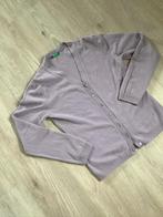 united colours of benetton lila vestje van wol medium, Benetton, Ophalen of Verzenden, Maat 38/40 (M), Paars