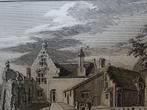 Gravure huis Albrechtsberg te Bloemendaal, H. Spilman 1746, Antiek en Kunst, Kunst | Etsen en Gravures, Verzenden