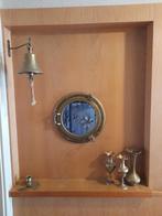 Vintage koperen scheepsaccesoires, Ophalen of Verzenden, Gebruikt