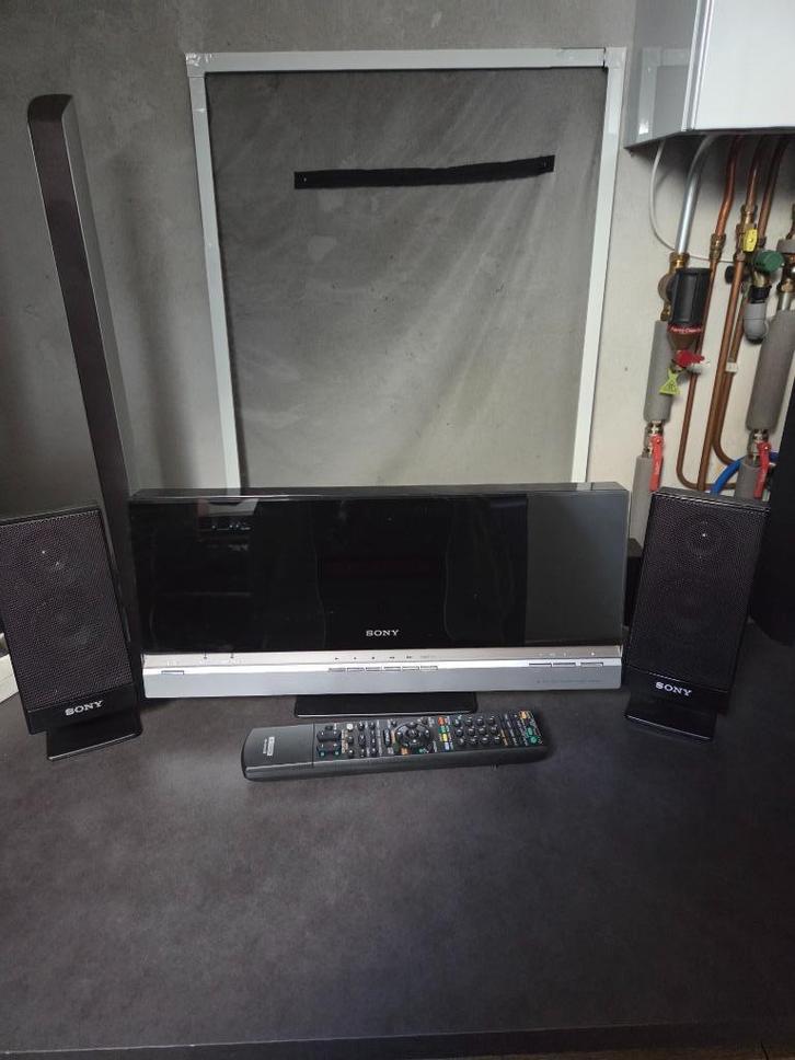 Sony DAV-F200 HDMI receiver met nieuwe afstandsbediening, Audio, Tv en Foto, Stereo-sets, Zo goed als nieuw, Cd-speler, Dvd-speler