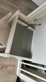SUNDVIK Schoolbank en kinderstoek, wit, 60x45 cm, Ophalen, Zo goed als nieuw, Tafel(s) en Stoel(en)
