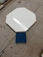 ca 5 m2 antieke achtkantige wandtegels met blauw vulhoekje, Antiek en Kunst, Ophalen