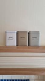 3 Kruidenblikken - Gusta, Ophalen of Verzenden, Nieuw