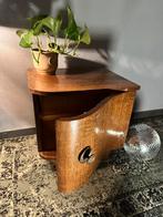 Vintage houten jaren 50 kastje, Huis en Inrichting, Ophalen of Verzenden