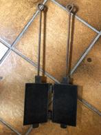 Antieke wafelijzer, Ophalen