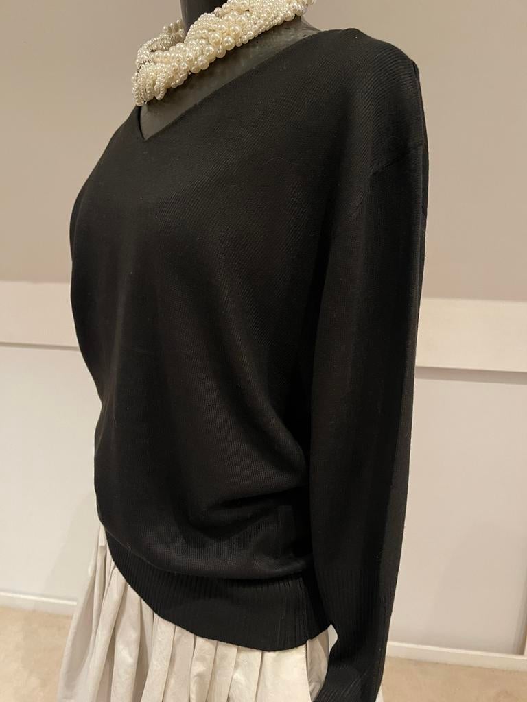 Zwarte Cashmere Trui, Ophalen of Verzenden, Nieuw, Zwart