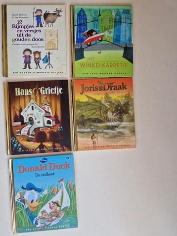 (B) 5 gouden boekjes. beschikbaar voor biedingen