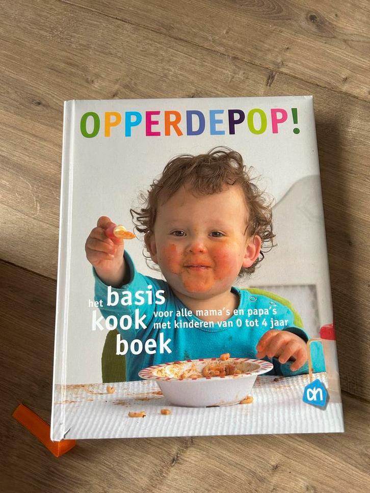Opperdepop! Kookboek voor baby's en peuters, Boeken, Kookboeken, Zo goed als nieuw, Hoofdgerechten, Nederland en België, Gezond koken