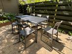 Hay Palissade tuintafel - Anthracite, Ophalen, Gebruikt, Rechthoekig, Metaal
