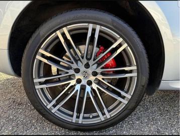 21 inch PORSCHE CAYENNE PANAMERA GTS TURBO VELGEN EN BANDEN beschikbaar voor biedingen