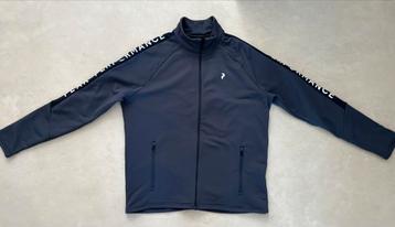 Peak Performance grijs vest met rits maat XXL beschikbaar voor biedingen